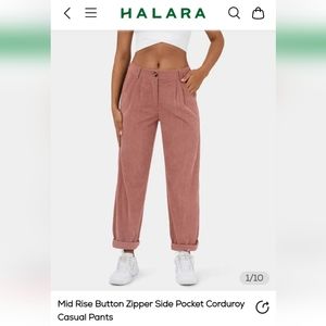 ⭐️NWT⭐️ Halara XS Corduroy Casual Pants
